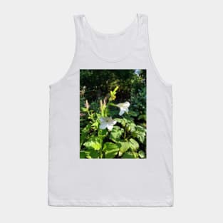 White ornamental tobacco Tank Top